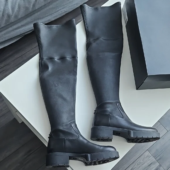 NWT Coach Lisa Boot - Black Over-the-Knee Boot - Picture 6 of 15